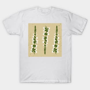 Basil Blossom Beige T-Shirt